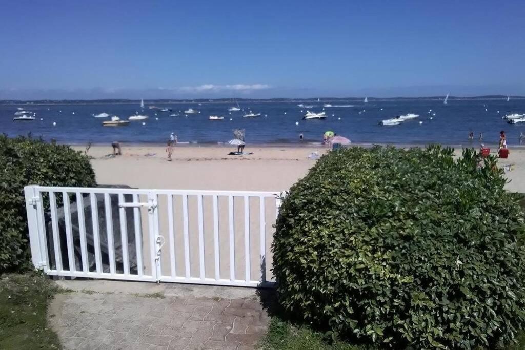 Arcachon Pereire Bord De Plage Lägenhet Exteriör bild