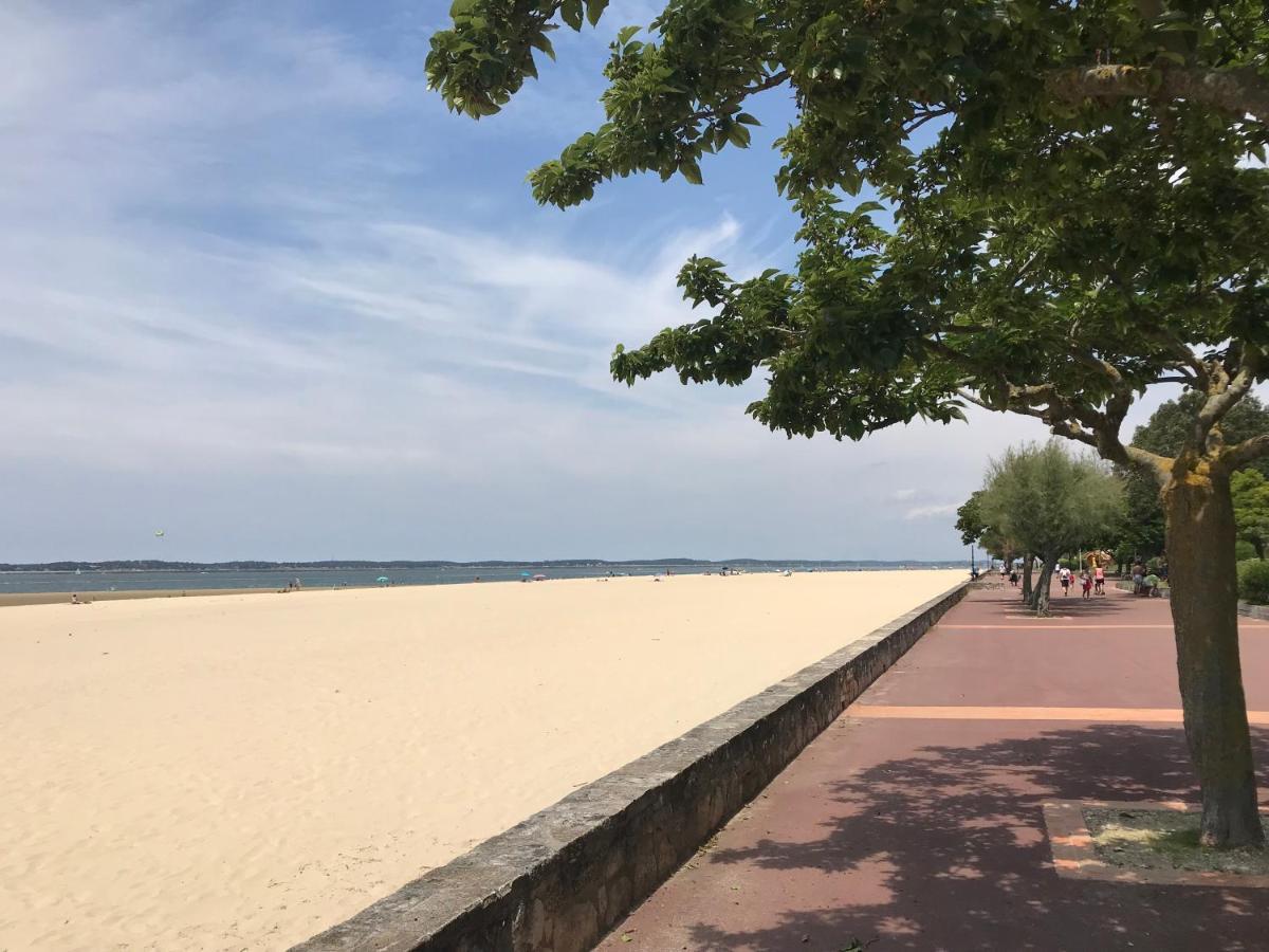 Arcachon Pereire Bord De Plage Lägenhet Exteriör bild