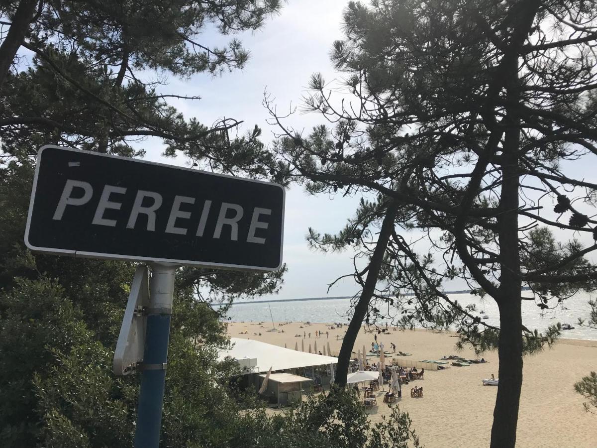 Arcachon Pereire Bord De Plage Lägenhet Exteriör bild