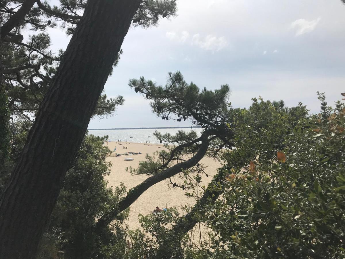 Arcachon Pereire Bord De Plage Lägenhet Exteriör bild