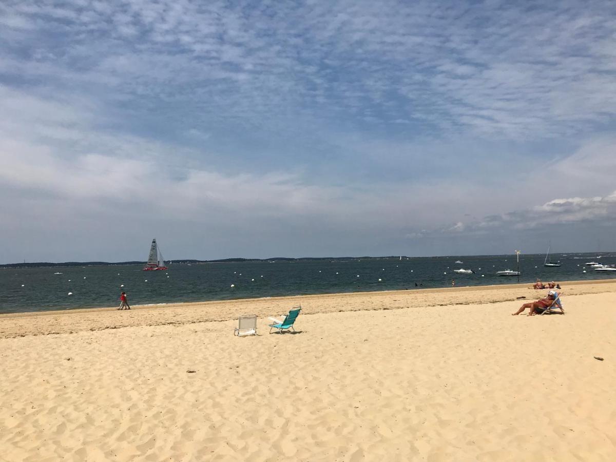 Arcachon Pereire Bord De Plage Lägenhet Exteriör bild