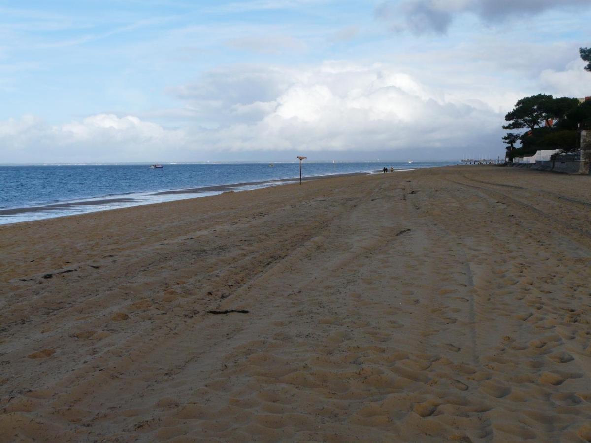 Arcachon Pereire Bord De Plage Lägenhet Exteriör bild